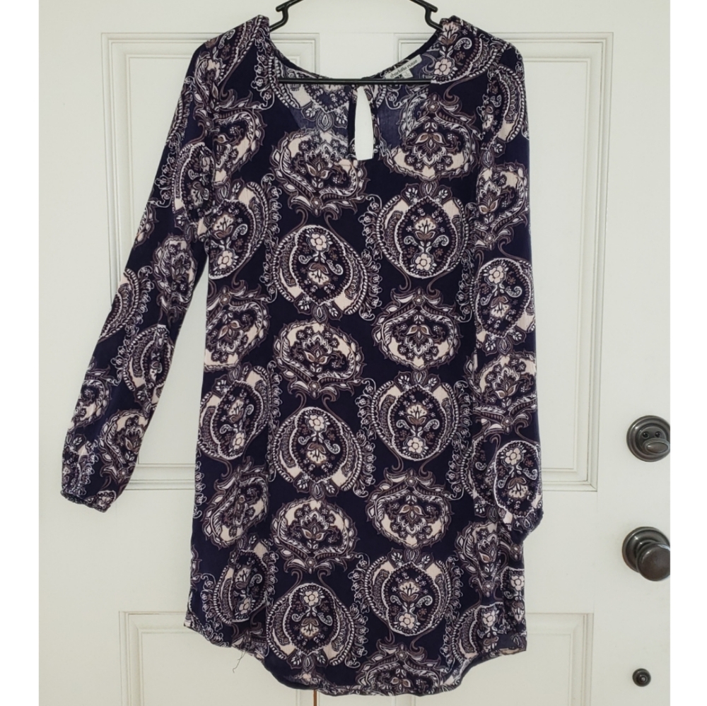 Charlotte Russe paisley shift dress